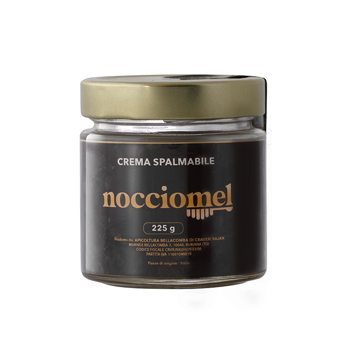 Crema spalmabile Nocciomel con miele e nocciole
